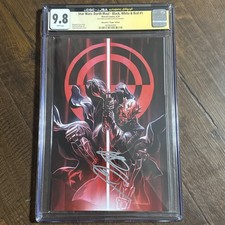 Darth Maul Black White And Red #1 CGC 9.8 WP  Ray Park Auto Massafera Star Wars