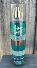 Bath & Body Works Live Fresh “Seaside Breeze” 8oz Fine Fragrance Mist Spray 98%