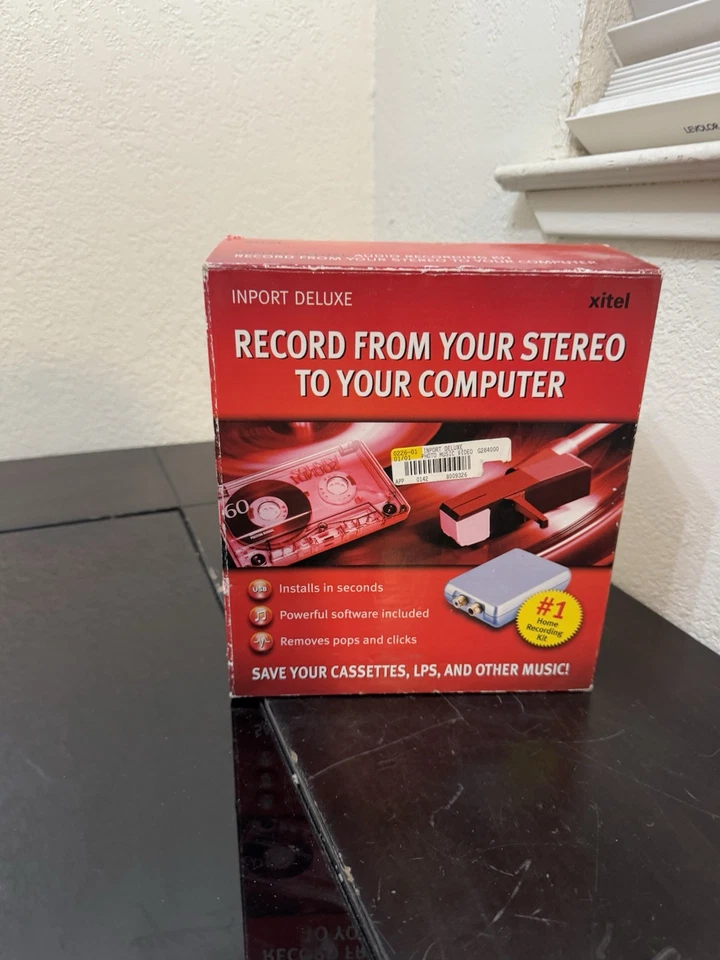 Vintage Xitel Inport Deluxe Software Record From Your Stereo To Your Computer - Image 2 of 4