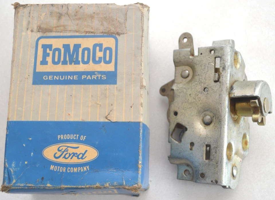 NOS 1959 福特和水星右前门锁闩锁,1961 1962 年 1963 年雷鸟 — 第 2/4 张图片