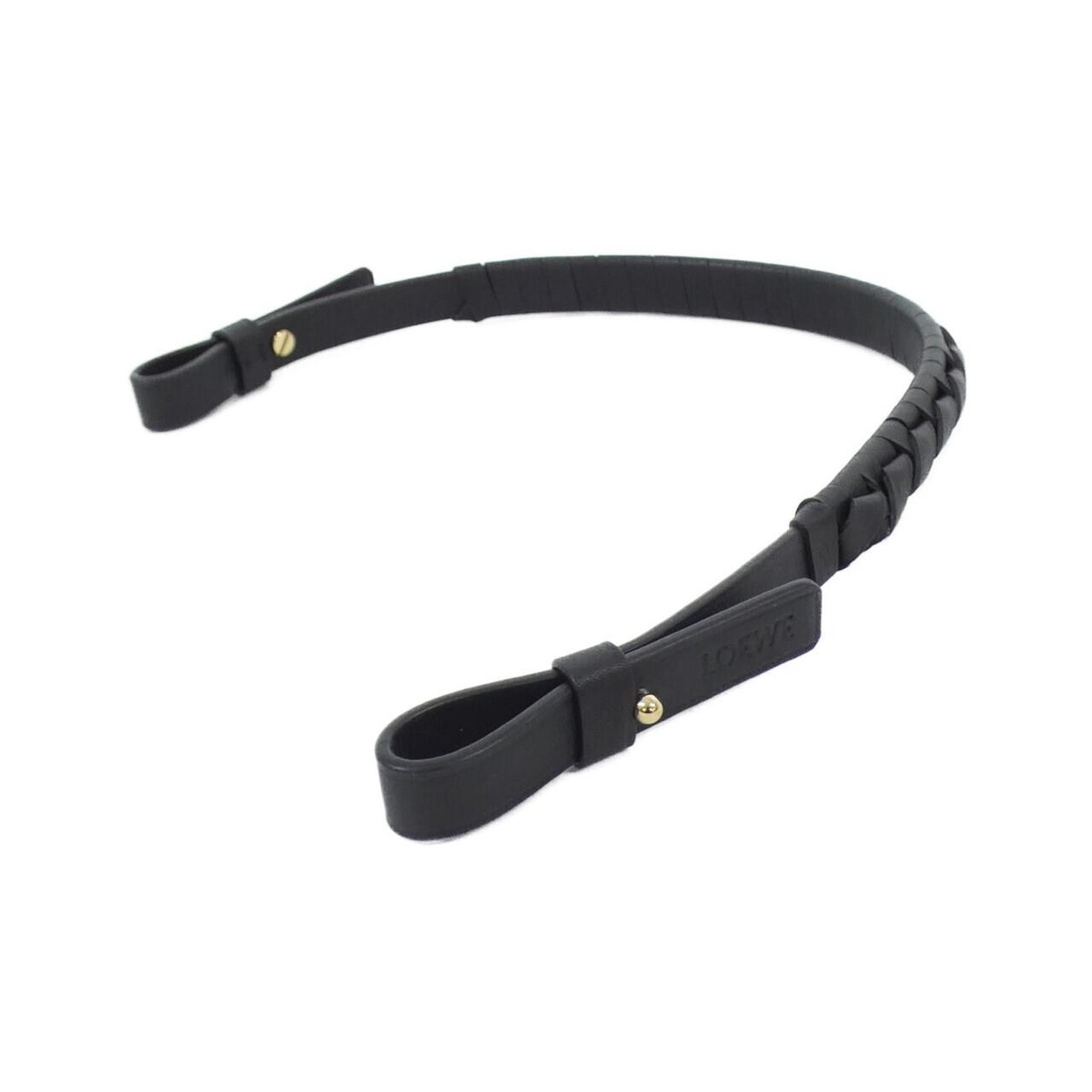ショルダーバッグ・ポシェット Loewe Loewe Woven Spiral Shoulder Strap Authentic LOEWE WOVEN Spiral Strap C885S47X01 Strap #270-004