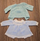 Crocheted Baby Cloths And Blanket Lot — photo 2