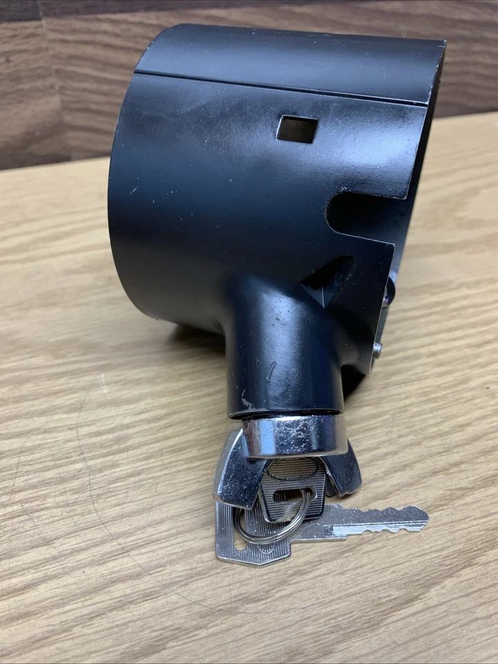 Ford F150 F250 1980-1991 Bronco columna de dirección inclinable carcasa de brida automática Foto 3 de 4