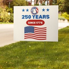 USA 250th Anniversary Yard sign 4th of July