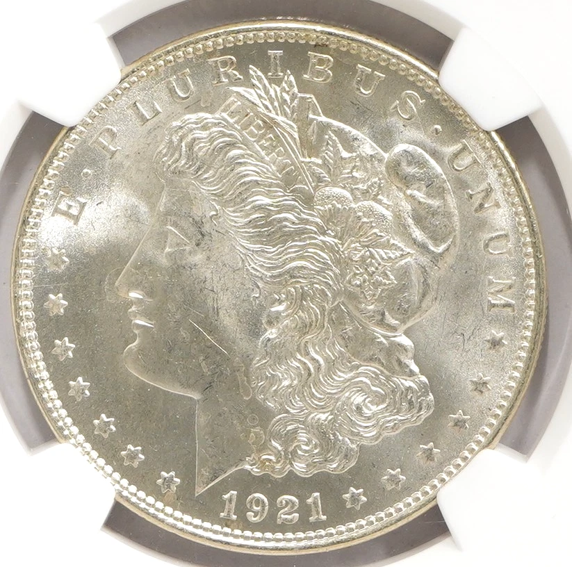 NGC Grade MS 66 1921 Year Morgan US Dollars (1878-1921) for sale