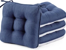 BETU Chair Cushions for Dining Chairs Set of 4,3.5" Thick Kitchen Table Chair Pa