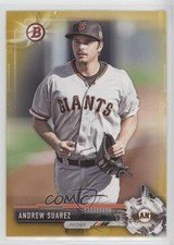 2017 Bowman Prospects Gold 2/50 Andrew Suarez #BP112 v1x
