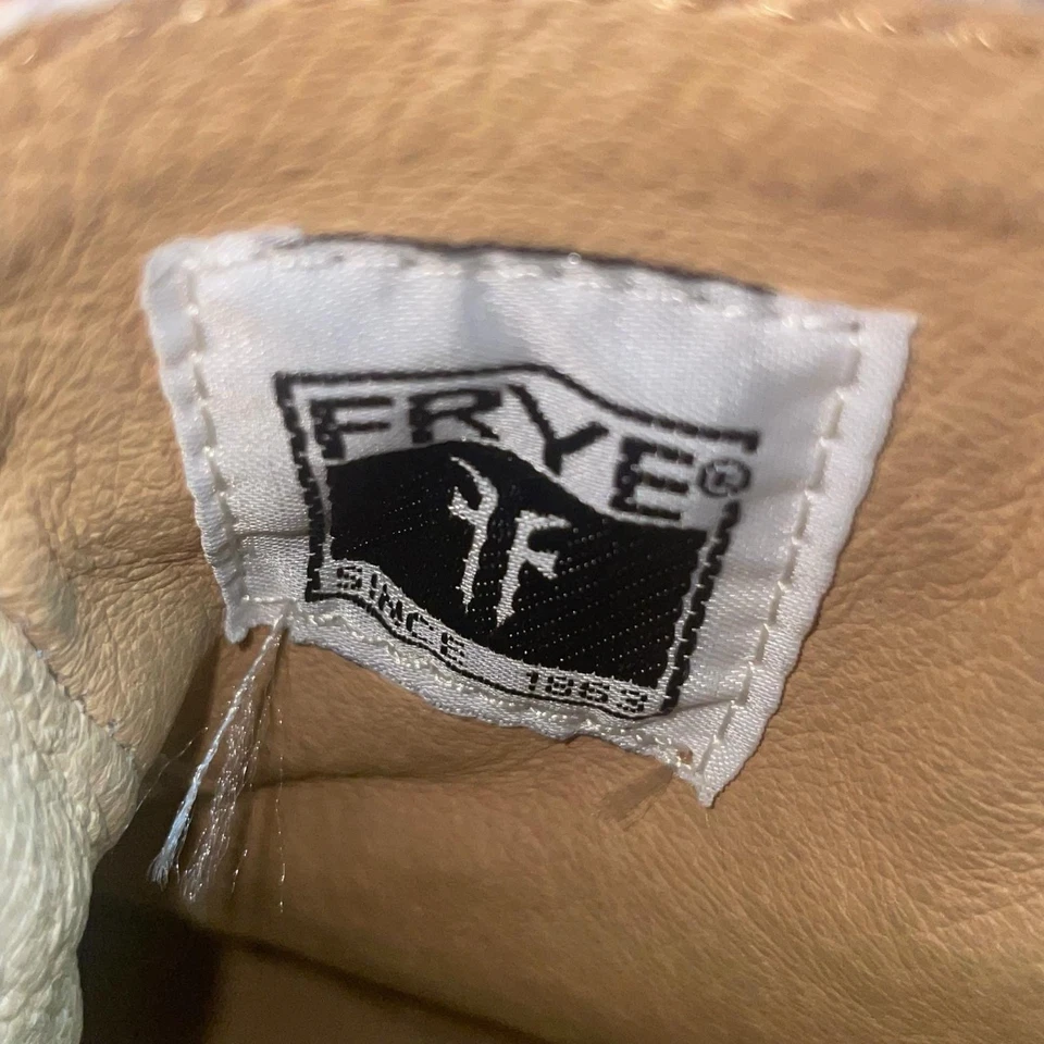 Frye Boots Red Phillip Harness Leather Motorcycle Ankle 76870 Women's Size 6.5 B - Image 3 of 4