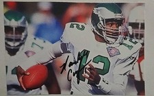 Randall Cunningham  Autograph Philadelphia Eagles 4x6 Photo