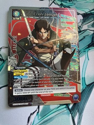 Eren Jaeger UE10BT/AOT-1-027 R 1 Star | Union Arena NM