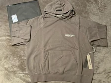 NEW Fear of God Essentials Desert Taupe Hoodie Size Large 100% Authentic✅