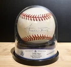 Willie Mays Signed Autographed ONL (White) Baseball HOF Beckett BAS Encapsulated