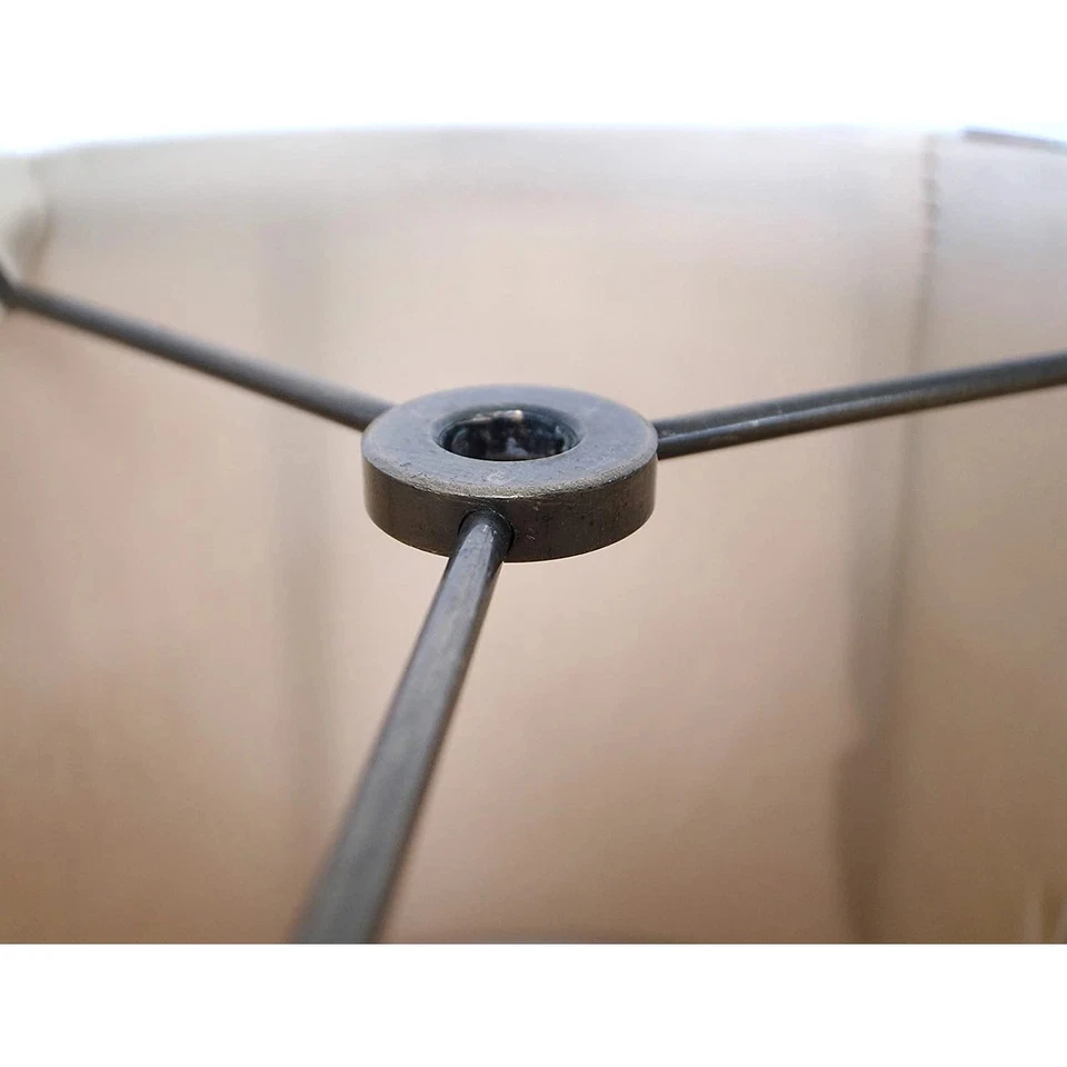 Gold Hand Made Fabric Bell Lamp Shade for Table Lamp 8" x 16 - Image 3 of 4