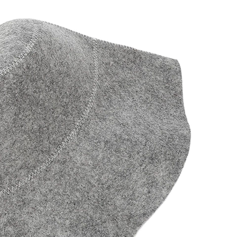 Sauna Felt Hat Head Protec-tion Water Absorption Sauna Bath Hat Vaporarium Hat - Image 4 of 4