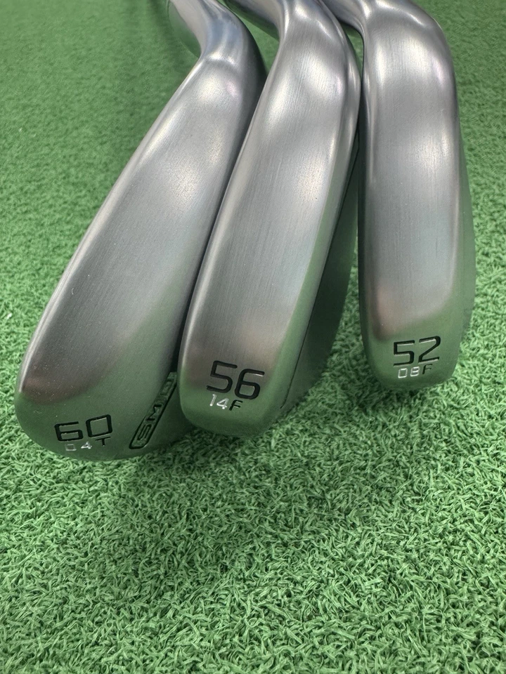 Titleist Vokey 2024 SM10 Set – 52° / 56° / 60° Chrome - Brand New - Image 3 of 4