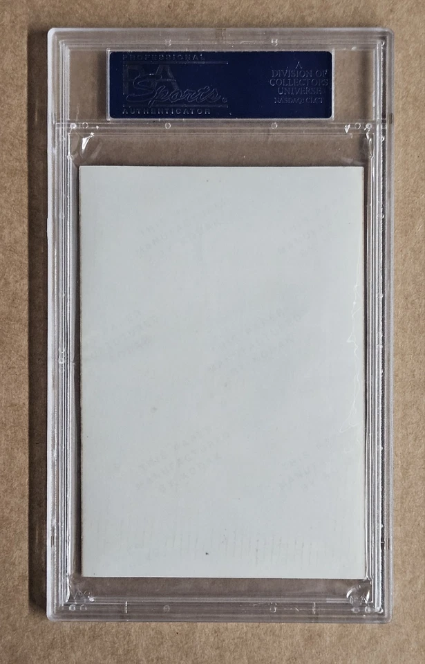 Tug McGraw Mets Auto 3.5X5 Signed Photo July 28, 1974 Wrigley Only Career Start  - Image 3 of 3