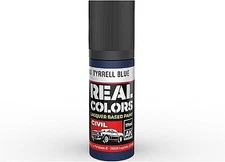 AK Real Colors Civil- Tyrrell Blue Lacquer Based Paint 17ml Bottle - #rc843