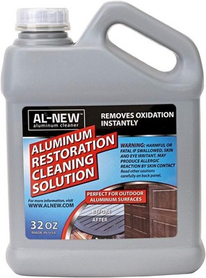 Aluminum Restoration Solution 32oz - Clean & Restore Metal