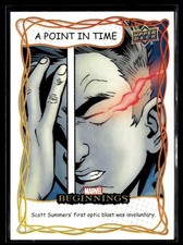 2022 Upper Deck Marvel Beginnings A Point In Time #PT17 Cyclops