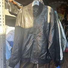 Vintage Golden Bear San Francisco Men s Black Leather Jacket Size XL