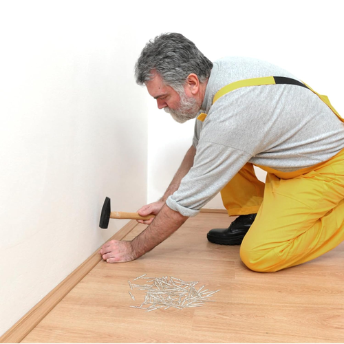 600 Pcs Hardware Nails Double-Headed Skirting Nails with 6 Sleeve Tools - Invisi - Picture 4 of 12
