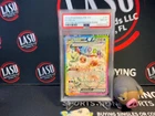 Pokemon Prismatic Evolutions Eevee ex 167/131 Special Illustration Rare PSA 8