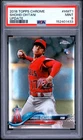 2018 Topps Chrome Update #HMT1 Shohei Ohtani Rookie RC PSA 9