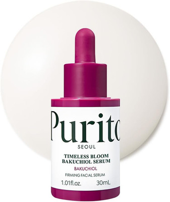 SEOUL Timeless Bloom Bakuchiol Serum, Koreanische Jeju Hortensie, für empfindliche Haut,
