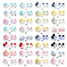 Cotton Gloves and Footwear Newborns Mittens Baby Mittens Toddler Mitts for Baby