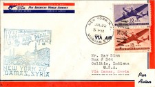 Pan American First Flight New York - Damascus Syria - 1947