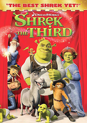 Shrek the Third (DVD) The Disc Only 5449 Free Shipping