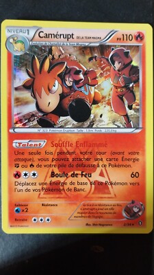 Team Magma's Camerupt (DCR 2) Double Danger FRANZÖSISCH 240624A