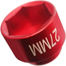 27mm oil filter socket wrench tool, low profile 3/8" Drive Oil 27mm, Red