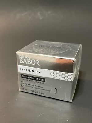 DOCTOR BABOR  LIFTING RX  : COLLAGEN CREAM .5 fl oz / Extra-Large Travel-Size