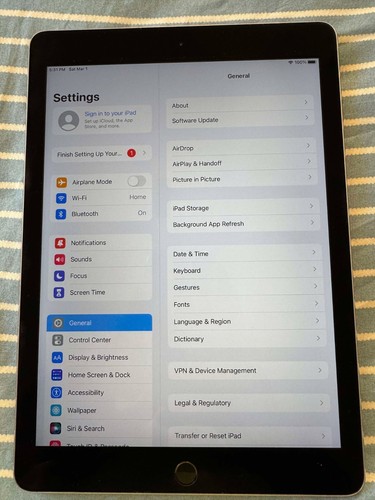 Apple iPad Air 2 64GB, Wi-Fi, 9.7in - Space Gray- REAL VIDEO- Ship from US - Picture 5 of 6