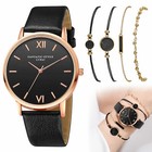 Trendy Lady Women Quartz Watch Bracelet Set Relojes De Mujer Fashion Wristwatch