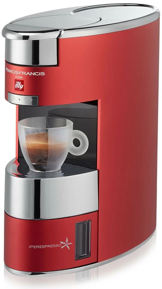 illy X9 Iperespresso Kapselmaschine Espressomaschine Espresso - Rot 1200 W