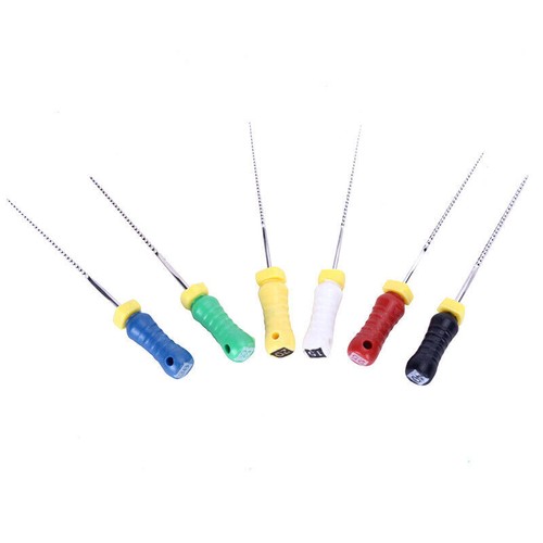 Dental Stainless Steel Endodontic Root Canal H/K/R Files 21/25/31mm Hand Use - Picture 6 of 49