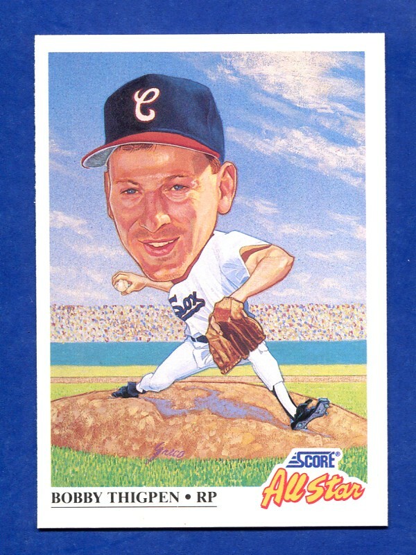 1991 SCORE #401 BOBBY THIGPEN ALL-STAR | eBay