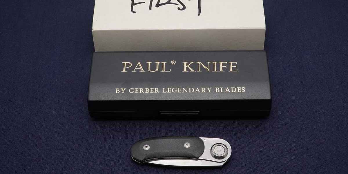 GERBER SERIES Ⅱ Paul Knife 1996 FIRST USA Unused With Box Limited