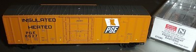 50´ Rib Side Boxcar PACIFIC GREAT EASTERN Micro Trains Line 27280 1:160 N C å*