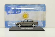 Peugeot 306 Xrd 1998 Grey Metal Ixo Altaya 1/43 Argentine Argentina Metallic
