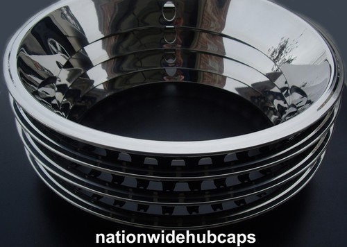 CHEVY PONTIAC GM 15x7 15x8 RALLY WHEEL TRIM RINGS DEEP DISH BEAUTY RIMS RIM BAND - 第 2/5 張圖片
