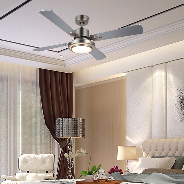 Kichler Lighting Casual Brushed Nickel 52 Inch Ceiling Fan Grey
