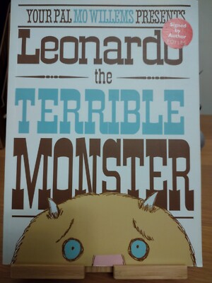 Leonardo the Terrible Monster by Mo Willems (Paperback, 2007) - signed