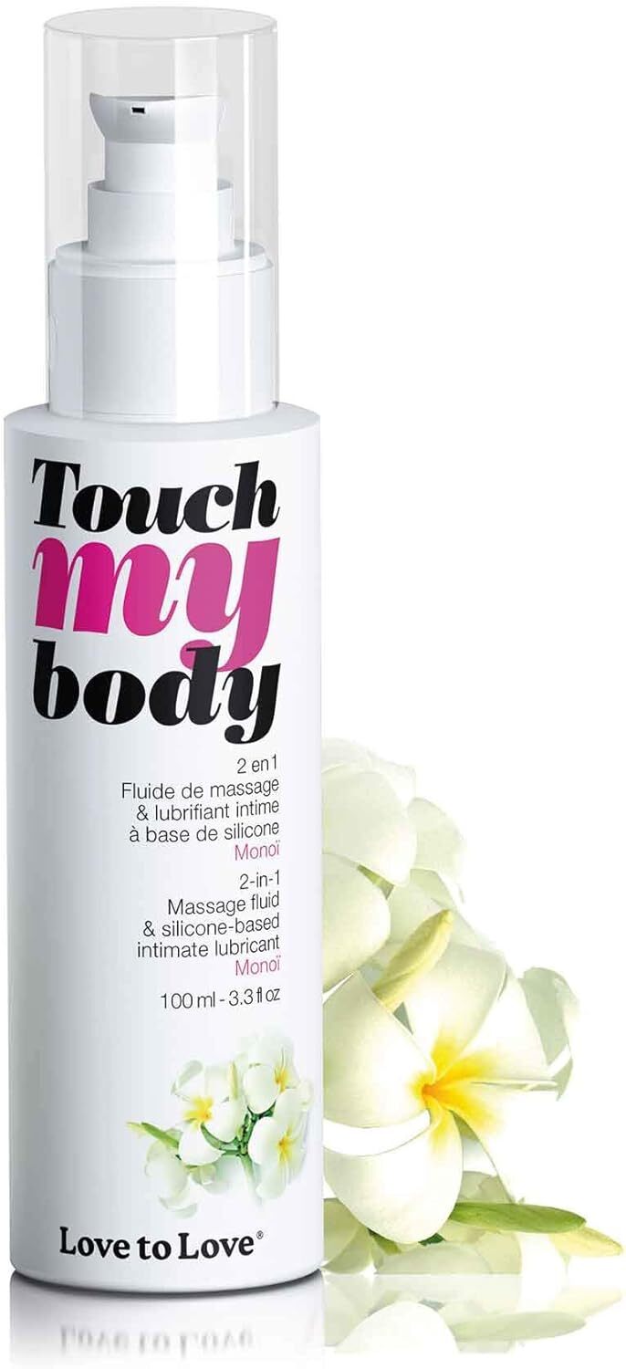 LOVE TO LOVE Massageöl & Gleitgel Monoi Duft 100ml Gel Öl Ohne Parabene NEU