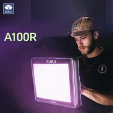 SIRUI A100R RGB CTT 100W Flexible led Video Light 2000K-10000K Remote Control 