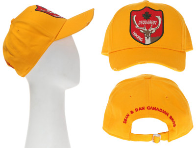 DSQUARED2 HIKING Icon Baseball Cap Hat Baseball Cap Trucker Hat Deadstock