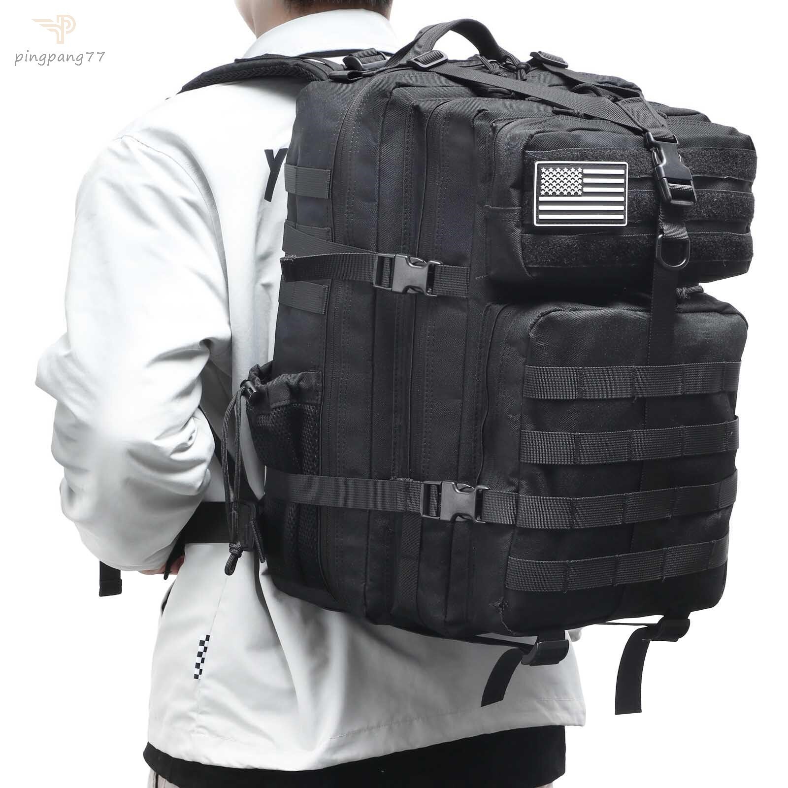 Military Tactical Backpack for Men - 45L Camping/Traveling/Gym/Fishing