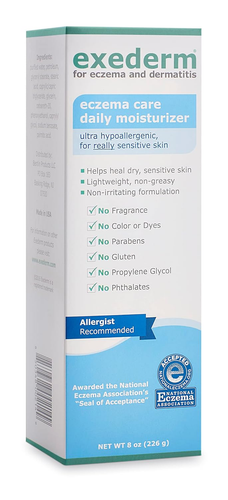 Exederm Intensive Daily Moisturizer for Eczema & Dermatitis (8Oz)